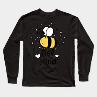 Kids Be Kind Bumble Bee Cute Inspirational Short Sleeve Kids Long Sleeve T-Shirt